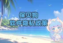 保贝狗软件隐私政策-保贝狗是一款个人信息保护产品。