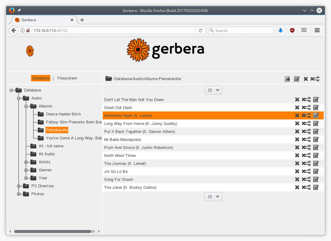 Gerbera UPnP 媒体服务器