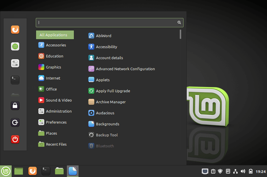 Linux Mint 桌面