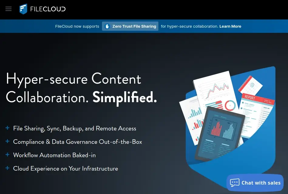 FileCloud - 超安全的文件共享平台